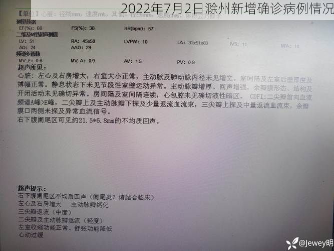 2022年7月2日滁州新增确诊病例情况