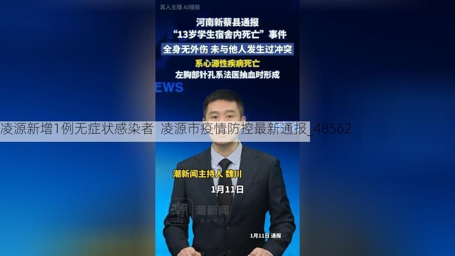 凌源新增1例无症状感染者  凌源市疫情防控最新通报_48562