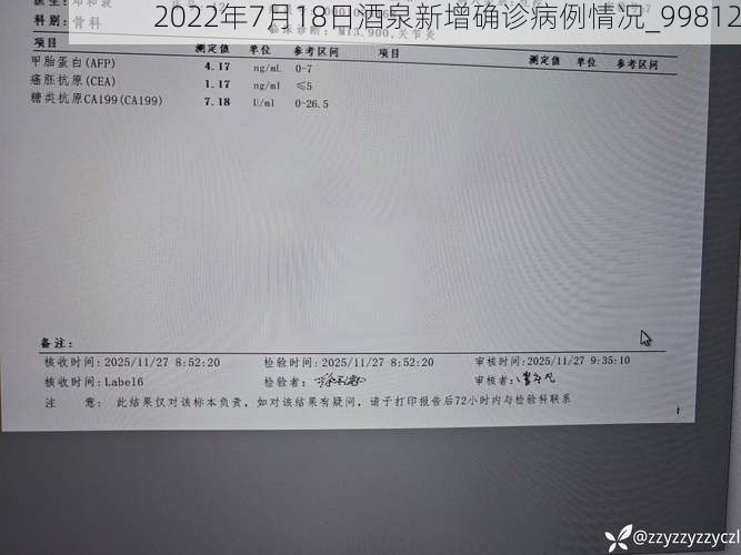 2022年7月18日酒泉新增确诊病例情况_99812