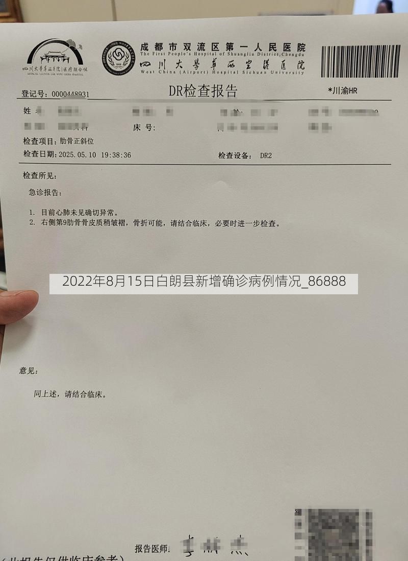 2022年8月15日白朗县新增确诊病例情况_86888
