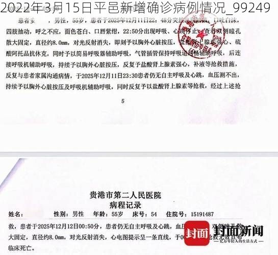 2022年3月15日平邑新增确诊病例情况_99249