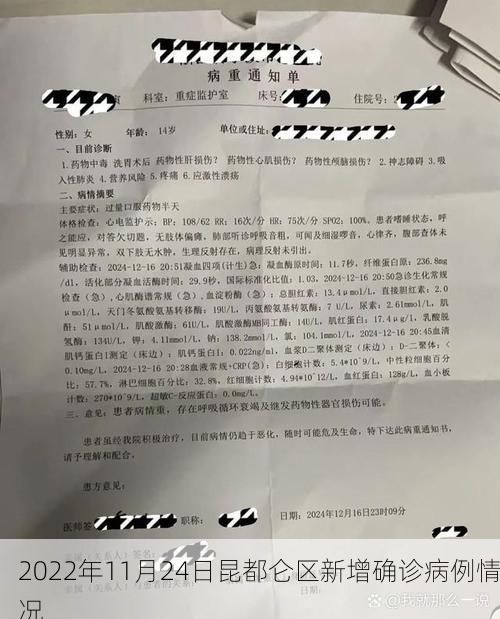 2022年11月24日昆都仑区新增确诊病例情况