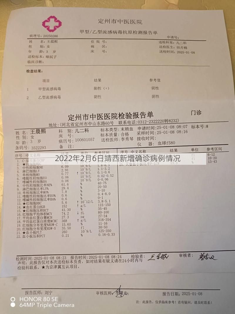 2022年2月6日靖西新增确诊病例情况