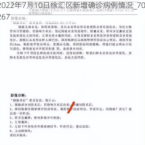 2022年7月10日徐汇区新增确诊病例情况_70267