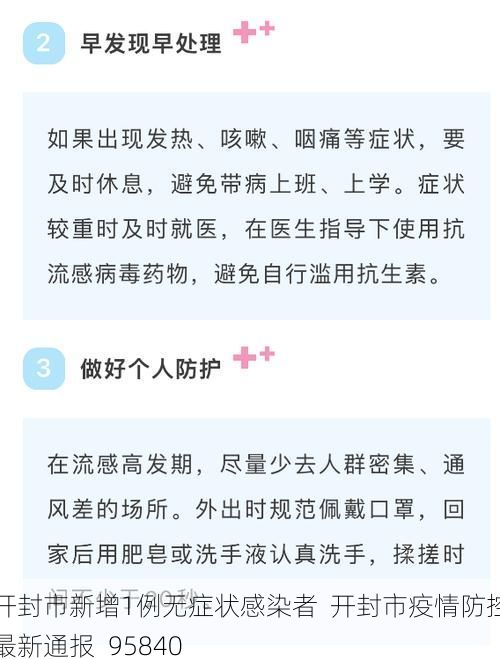开封市新增1例无症状感染者  开封市疫情防控最新通报_95840