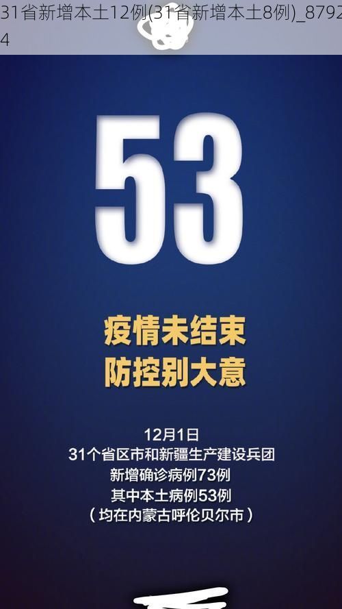 31省新增本土12例(31省新增本土8例)_87924