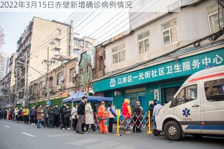 2022年3月15日赤壁新增确诊病例情况